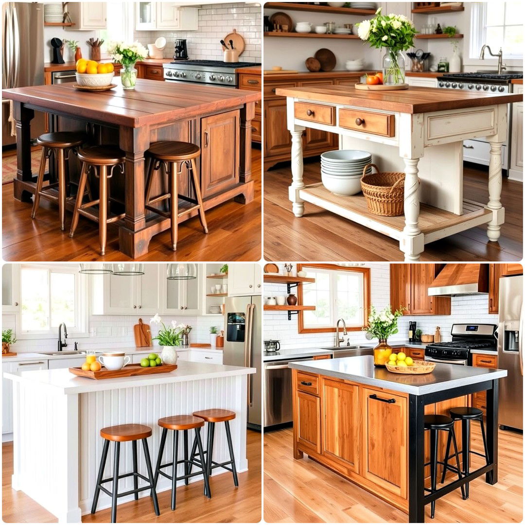 farmhouse kitchen island ideas