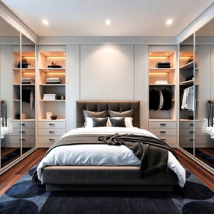 floor to ceiling built in wardrobe