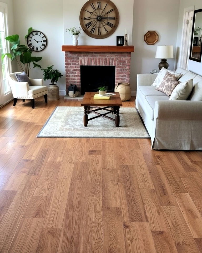 hand scraped wood flooring for living room