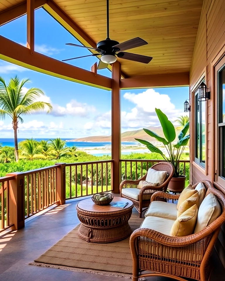 hawaiian style porch