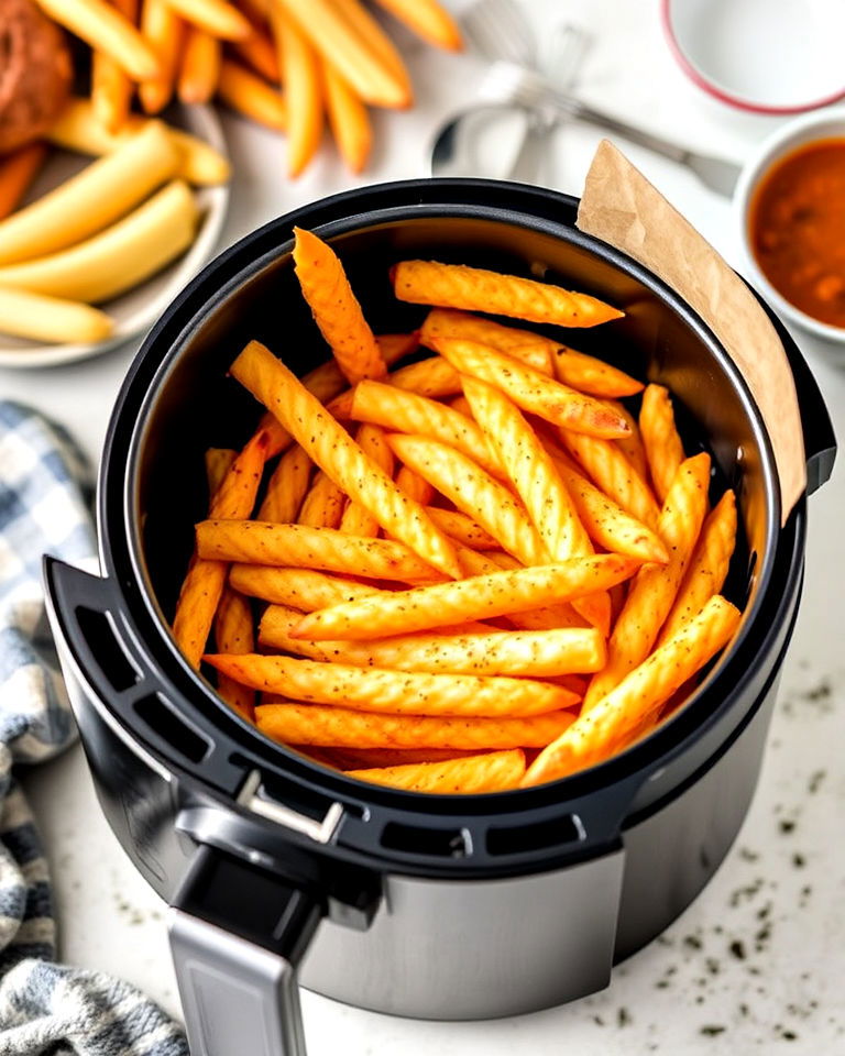 healthy cooking with an air fryer