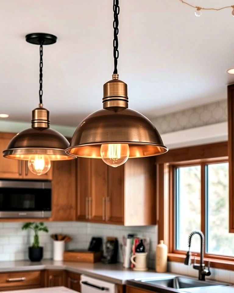 industrial style lighting fixture