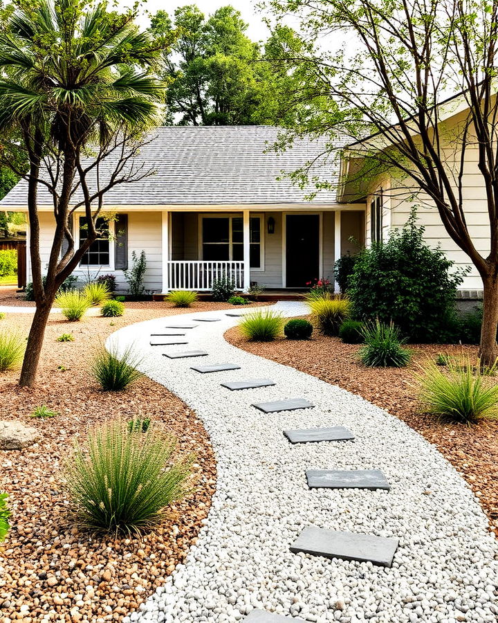 low maintenance gravel pathways