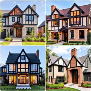 modern tudor exterior inspiration