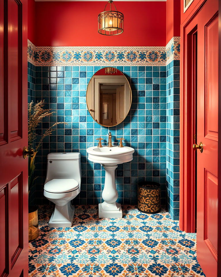 moroccan inspired tiles for exotic flair