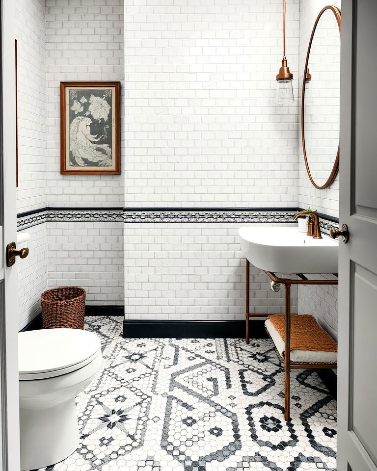 mosaic tiles for artistic flair