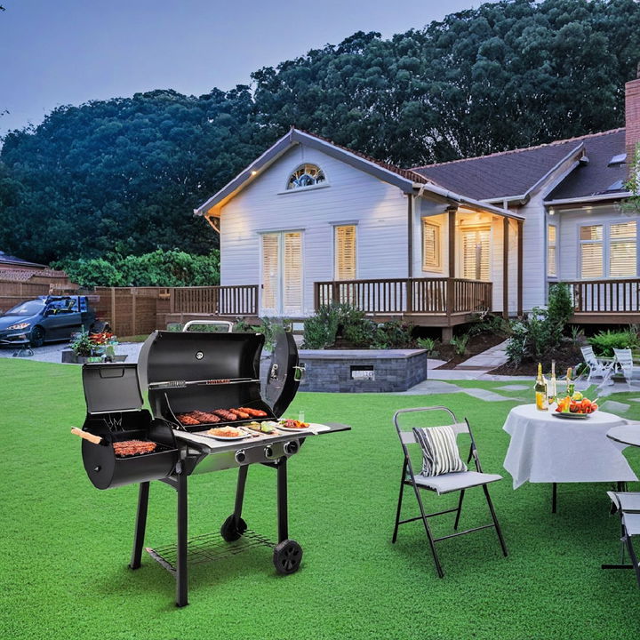 multi functional bbq area idea