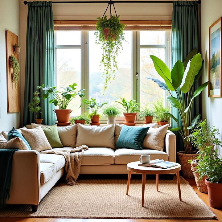 natural greenery to bring nature indoor