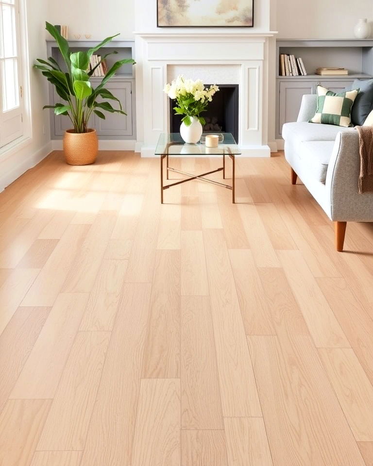 natural maple wood floor color