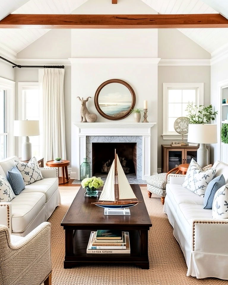 nautical decor elements for living room