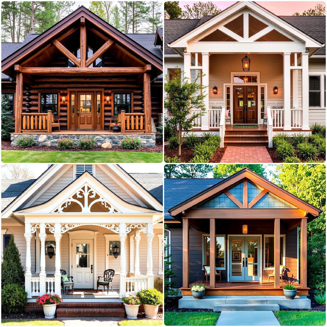 open gable porch ideas