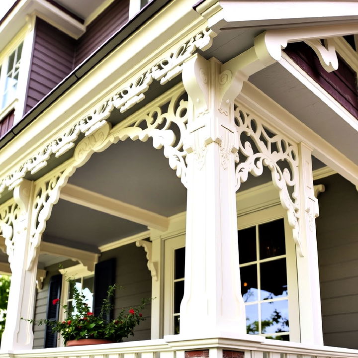 ornate gingerbread porch trim