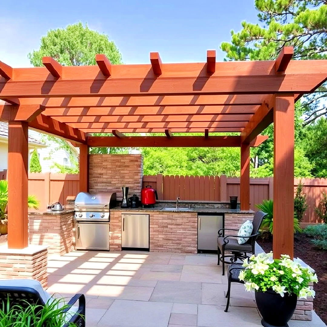 40 Patio Ideas With Pergolas To Enhance Your Backyard