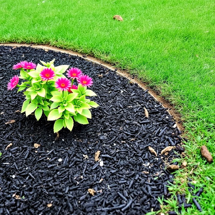 outline garden borders with sharp precision