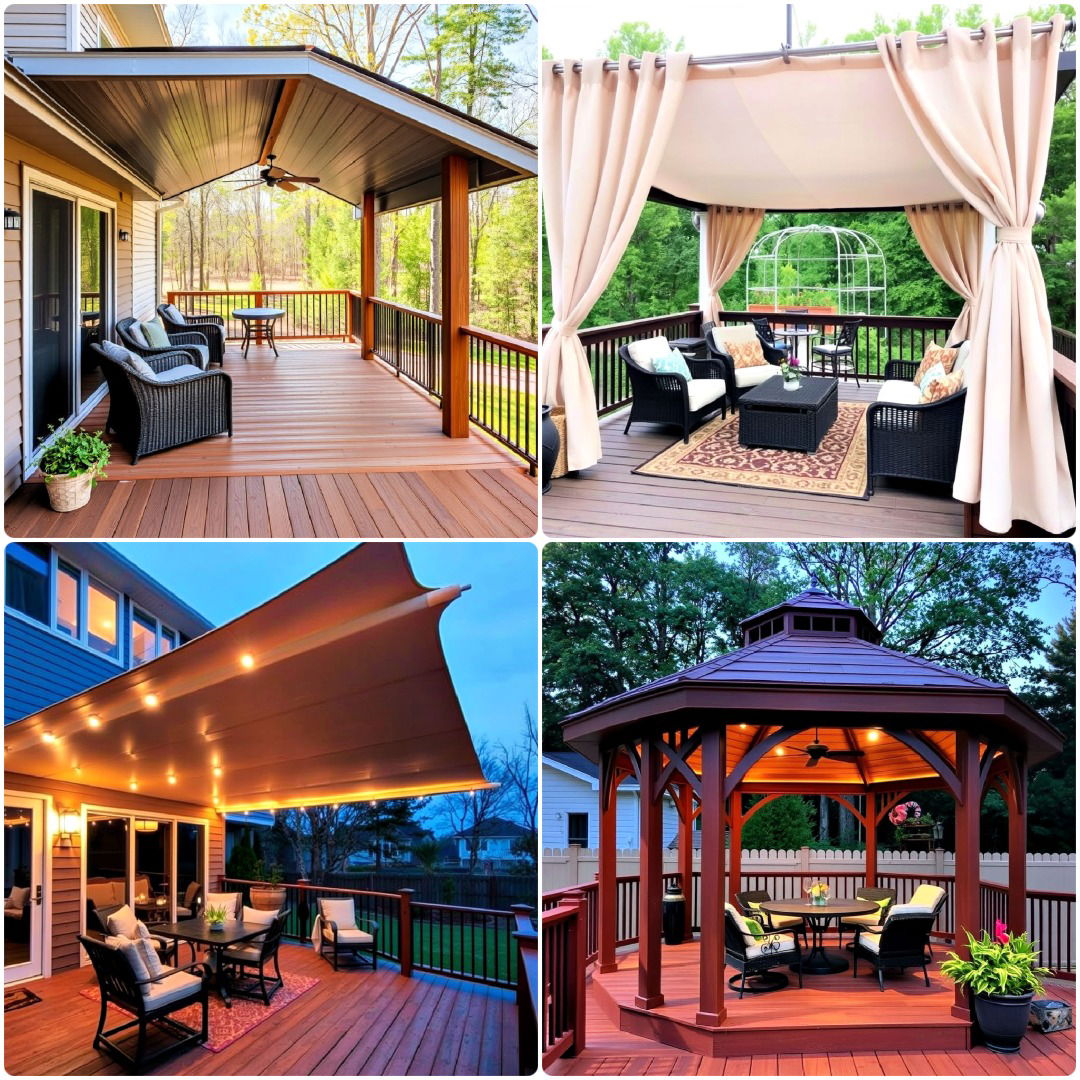 partially covered deck ideas