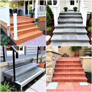 patio steps ideas