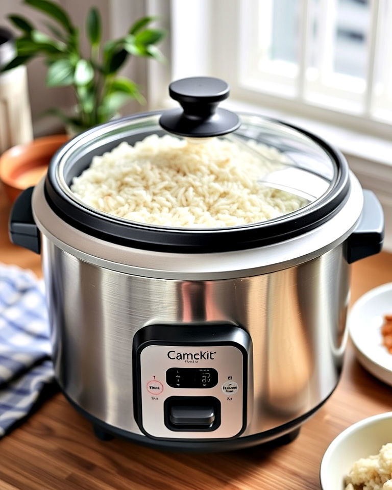 perfect rice every time with a rice cooker