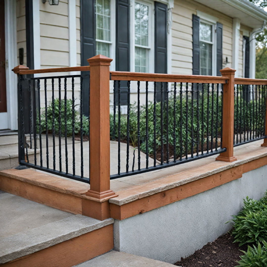 30 Front Porch Railing Ideas for Safety and Style