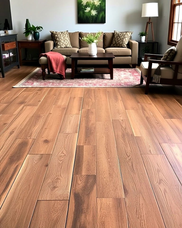 reclaimed wood flooring for living room