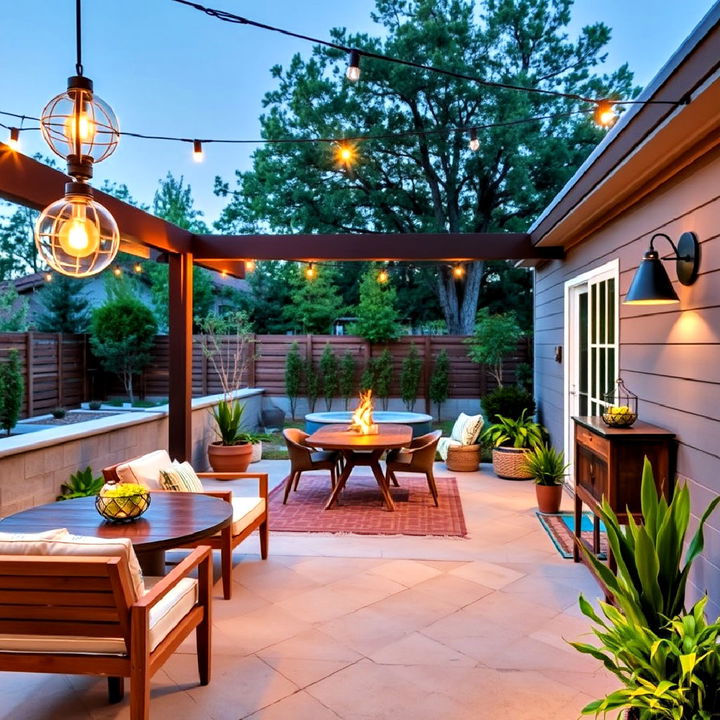 retro style outdoor lighting fixtures for patio