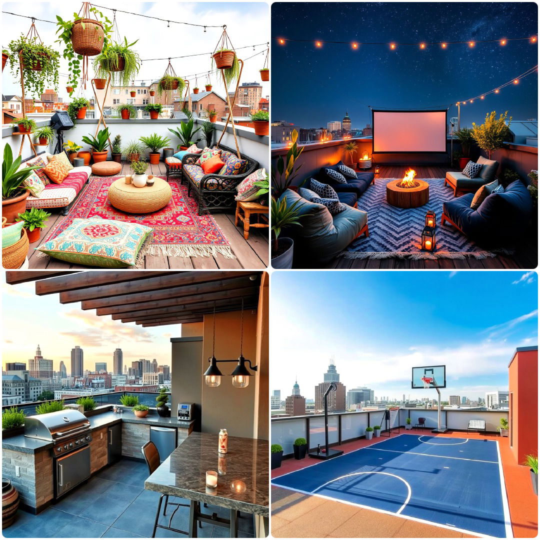 40 Rooftop Deck Ideas for Modern and Cozy Spaces