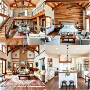 rustic barndominium interior design ideas