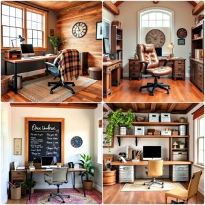 rustic home office ideas