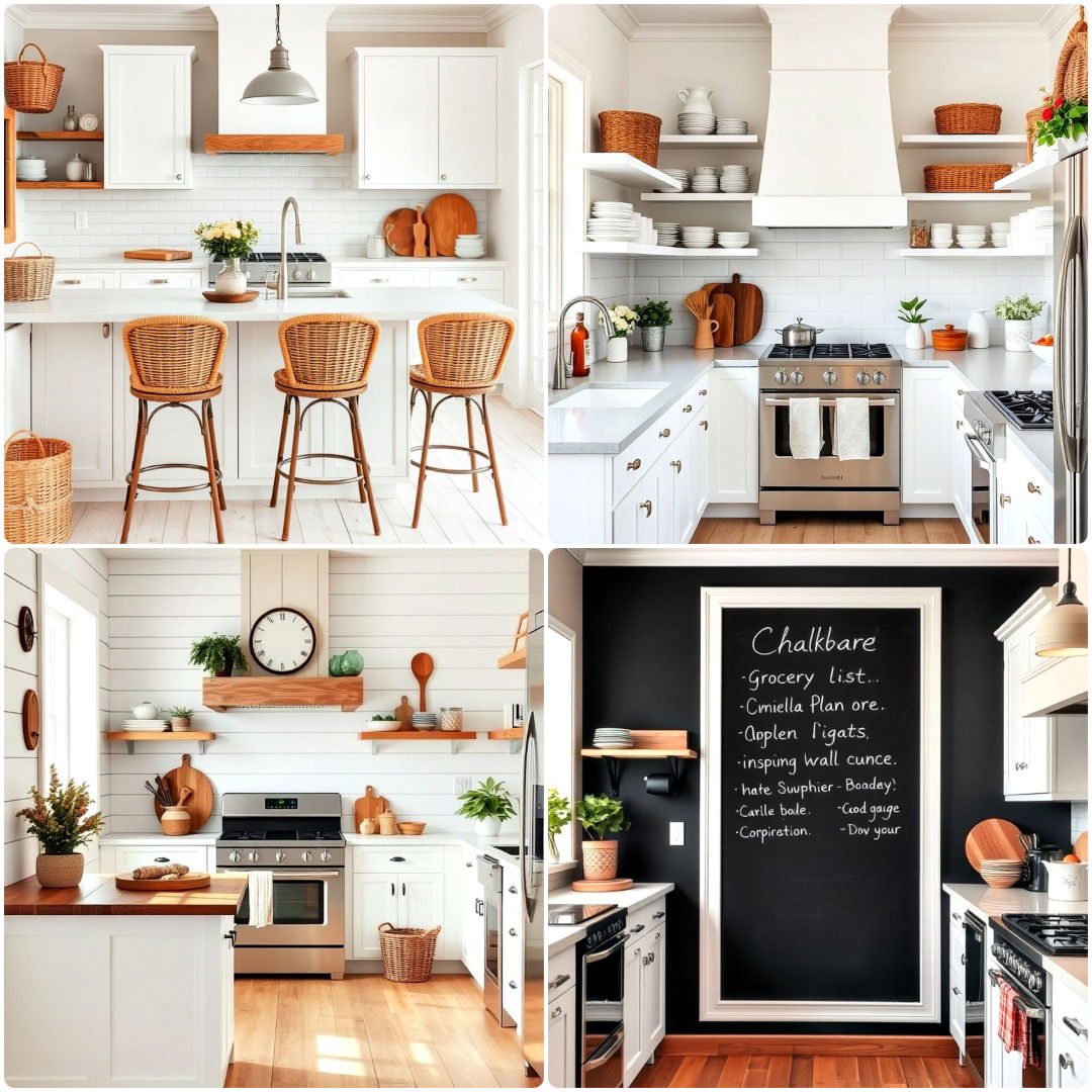 rustic white kitchen ideas