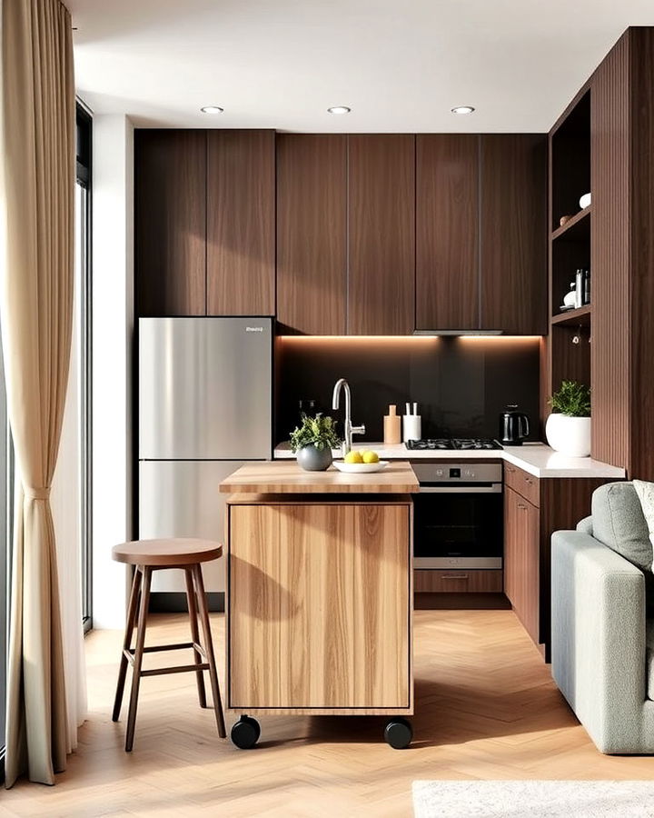 small condo kitchen island