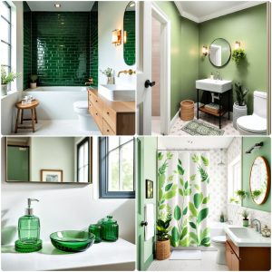 small green bathroom ideas