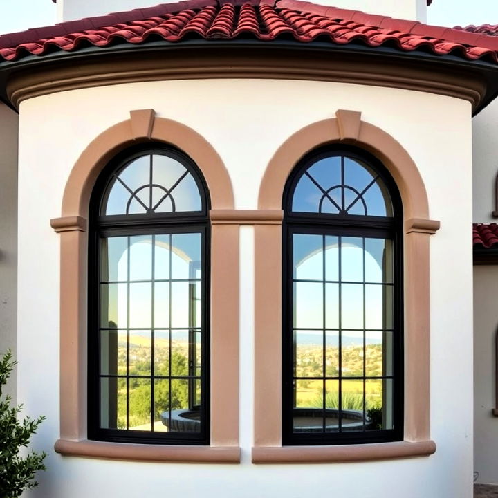 soft rounded corner windows