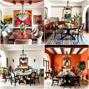 spanish style dining room ideas