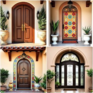 spanish style front door ideas