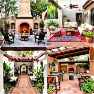 spanish style patio idea