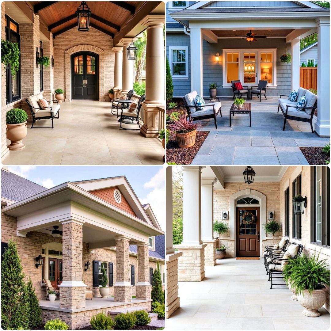 stone porch ideas