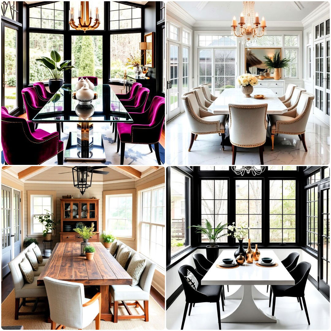 25 Sunroom Dining Room Ideas for Cozy Gatherings