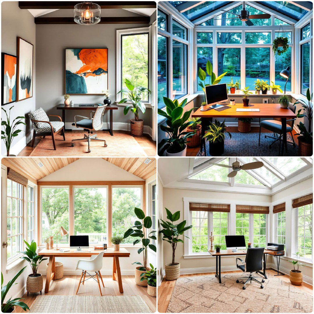 15 Sunroom Office Ideas To Inspire Your Workspace