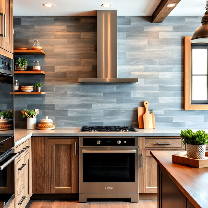 textured slate appeal backsplash