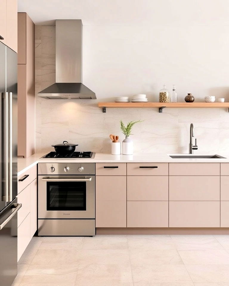 travertine flooring with backsplash match