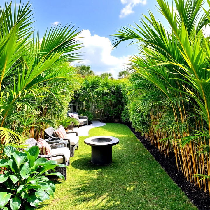 tropical privacy hedge to add privacy