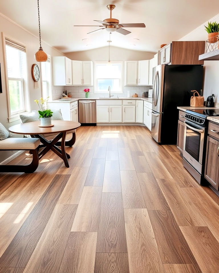 vinyl plank flooring for mobile home