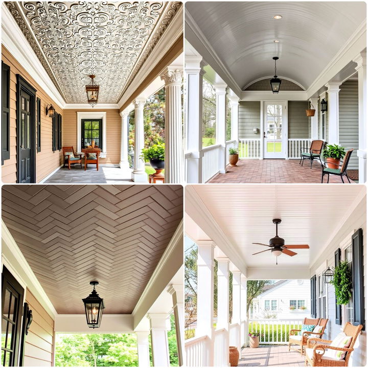 vinyl porch ceiling ideas