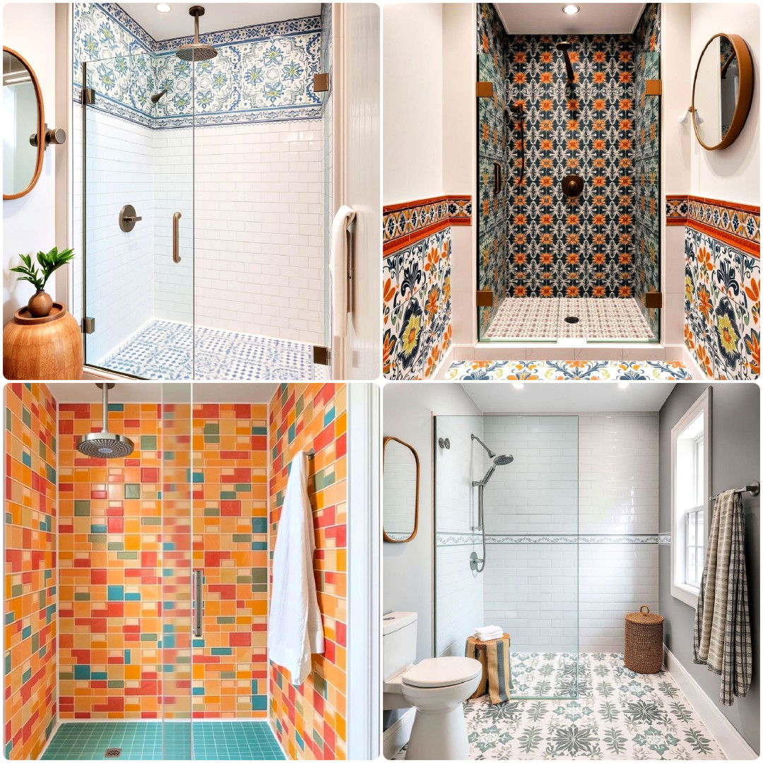 walk in shower tile ideas