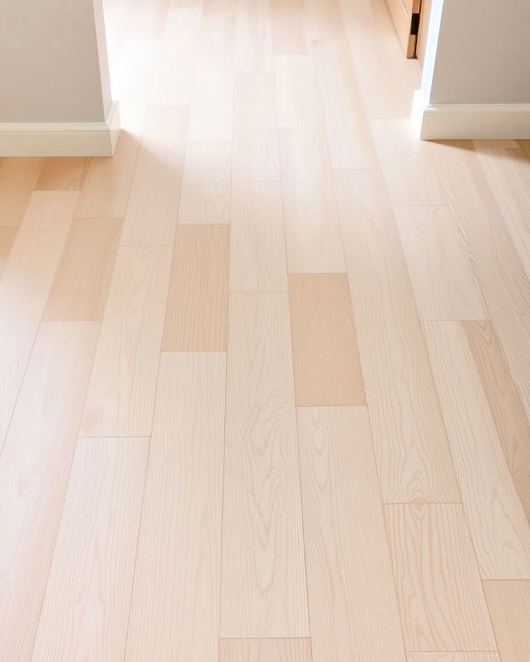 white oak wood floor