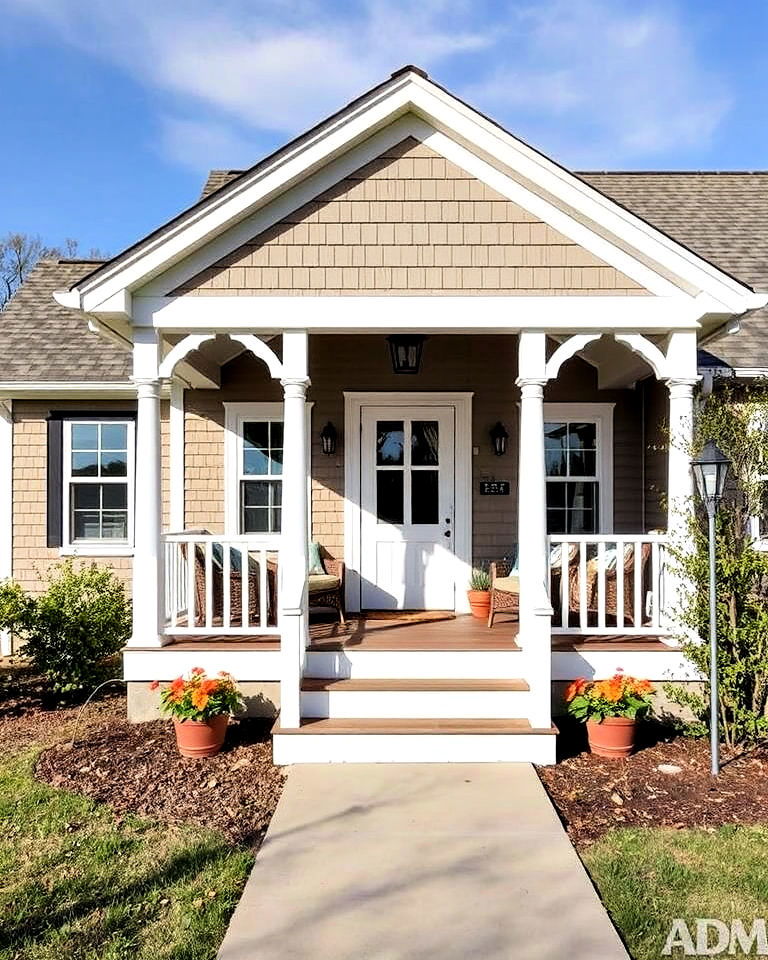 wraparound porch for added space