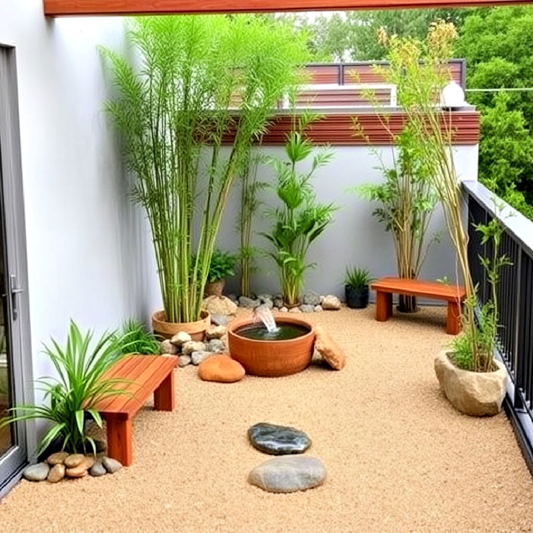 zen garden deck