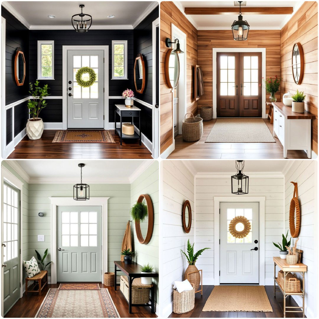 20 Shiplap Entryway Ideas for A Fresh Look
