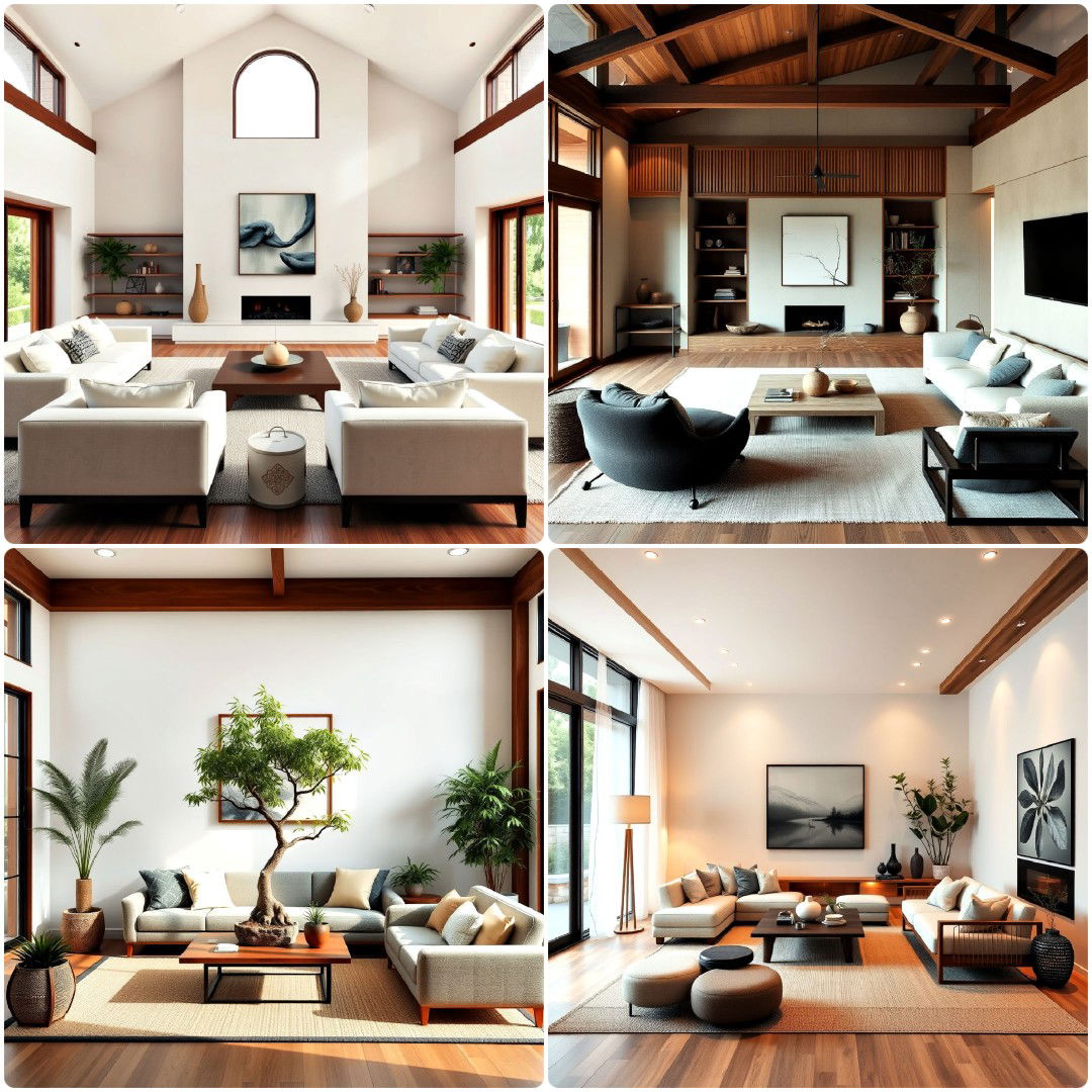 25 Zen Living Room Ideas for A Peaceful Atmosphere