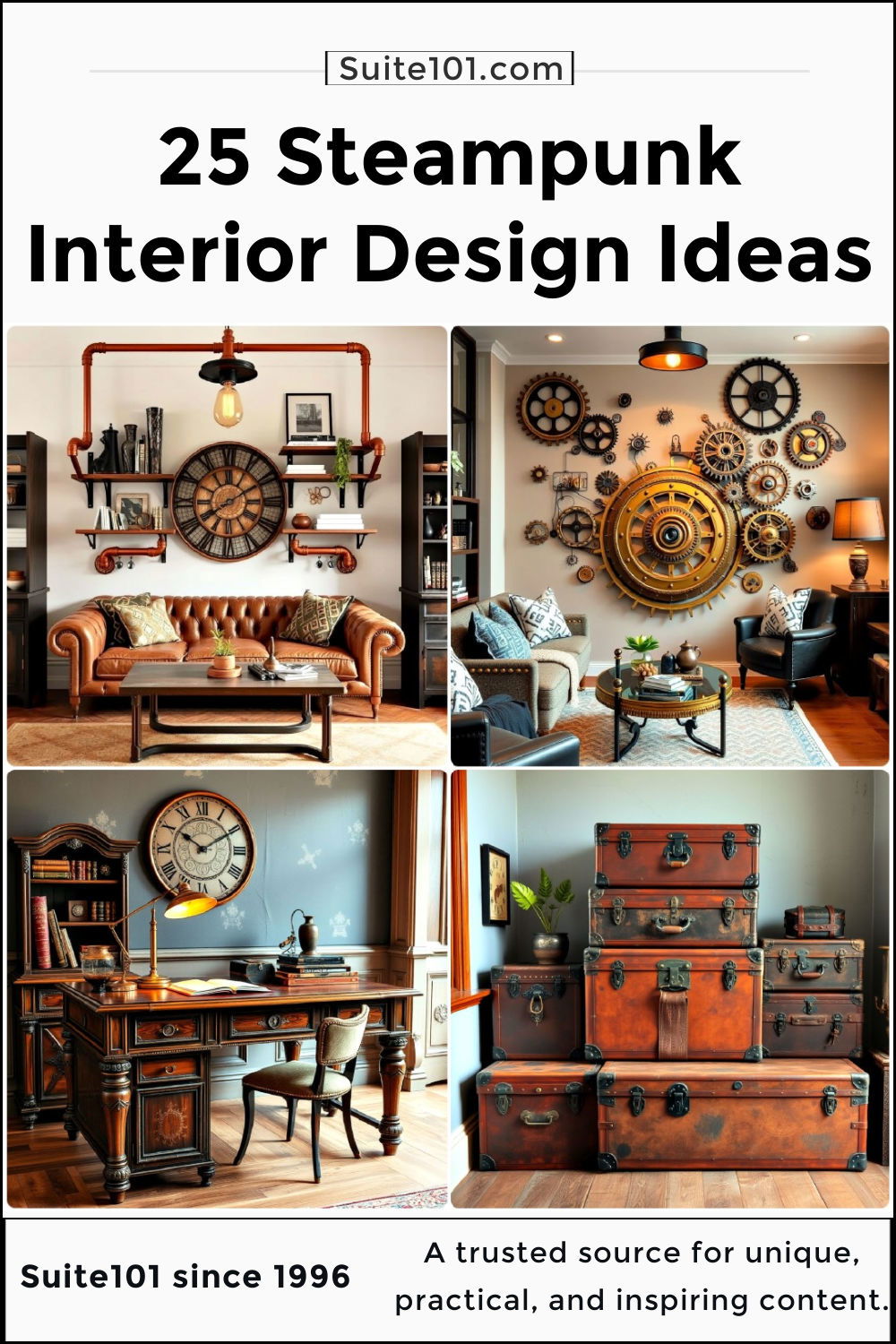 best steampunk interior design ideas
