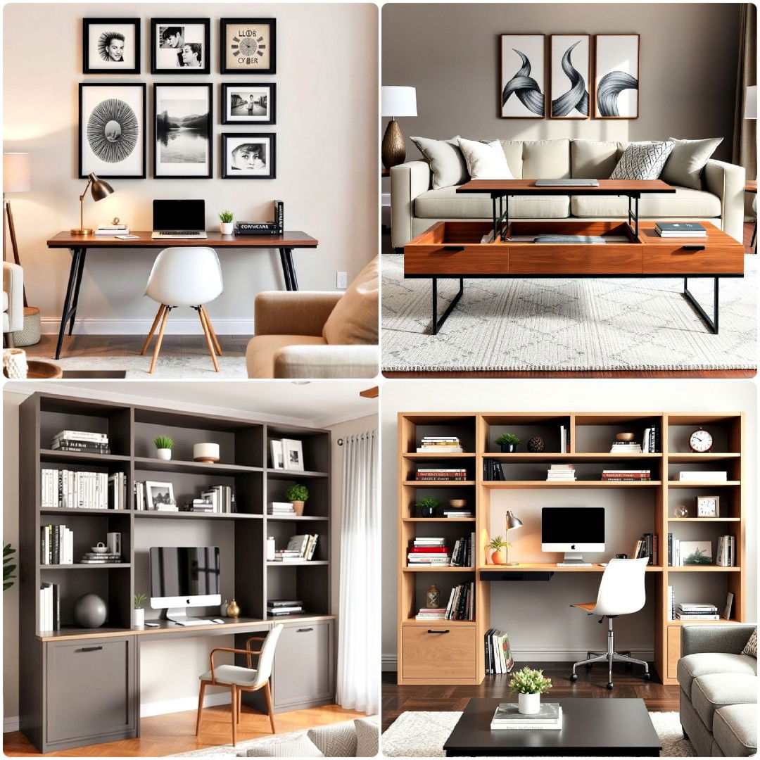 30 Desk in Living Room Ideas for A Seamless Look